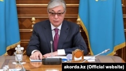 Президент Касым-Жомарт Токаев.
