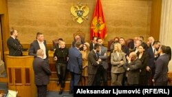 Poslanici opozicije sprječili održavanje sjednice Skupštine 20. decembar 2024.