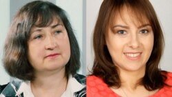 Алена Анісім і Ганна Канапацкая.