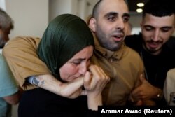 Një palestinez i liruar nga burgjet izraelite. Ramallah, 13 tetor 2025.