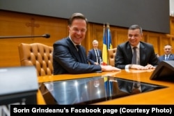 Mark Rutte, la pupitrul șefului Camerei Deputaților