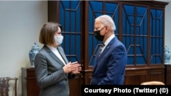  Liderul opoziției din Belarus, Svetlana Țihanovskaia, s-a întâlnit cu președintele SUA, Joe Biden, la Casa Albă, pe 28 iulie