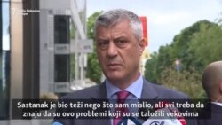 Tači: Najteži sastanak do sada