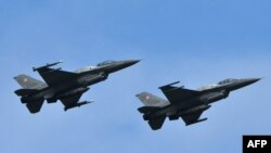 طیاره های نوع « اف ۱۶» که قرار است در اختیار اوکراین قرار بگیرند