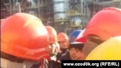 Забастовка рабочих ООО Nuriston Teks Group.