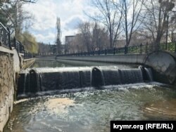 У березні 2025 року Салгир у Сімферополі видавався повноводним