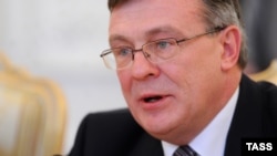 Ukrainian Foreign Minister Leonid Kozhara 