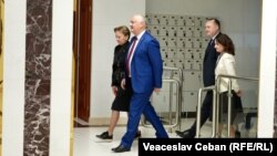 Reprezentanții fracțiunii socialiștilor merg la consultări cu președinta Maia Sandu, Chișinău, 23 octombrie 2025