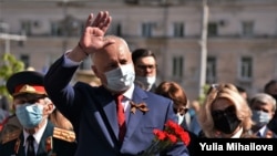 9 mai, Ziua Victoriei în cel de-al doilea război mondial, Igor Dodon la acțiunea „Regimentul Nemuritor”