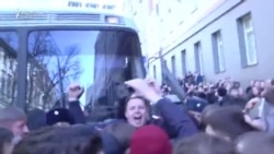 Politicianul rus de opoziție Aleksei Navalnîi a fost arestat în centrul Moscovei la un protest anti-corupție