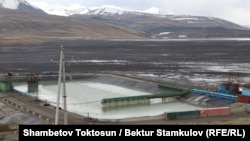 На руднике Кумтор. 