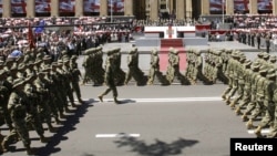 საილუსტრაციო ფოტო: სამხედრო აღლუმი თბილისში, 26 მაისი, 2010 წ.