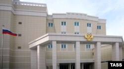 Будівля посольства Росії у Мінську