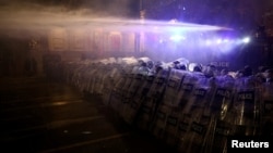 Разгон акции в Тбилиси, 7 декабря 2024 года