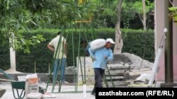 Sement daşaýançy, Türkmenistan.