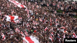 Масові демонстрації в Мінську, серпень 2020 року