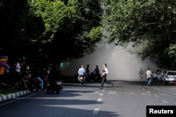 Teheran, Iran, 15 iunie 2025 - urmările uneia dintre loviturile israeliene.