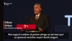 Viktor Orban cere României de la Timișoara să construiască împreună „o nouă Europă Centrală"