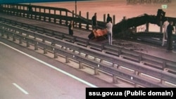 Крым (Керчь көпүрөсү) көпүрөсү. 3-июнь, 2025-жыл.