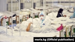 В одном из дневных стационаров Бишкека. 29 августа 2020 года.