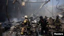 Наслідку російського удару по друкарні у Харкові, Україна, 23 травня 2024 року