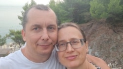 Дмитрий Лаговский с женой (фото из личного архива)