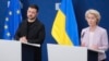 Президент Зеленський також повідомив про розмову з фон дер Ляєн