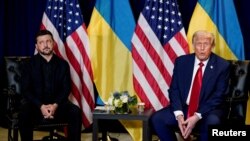 Владимир Зеленский, Дональд Трамп. Архив сүрөт. 