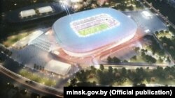 Праект Нацыянальнага футбольнага стадыёна ў Менску 