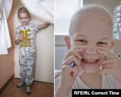 Family photos of Semyon