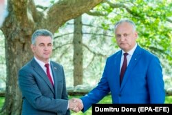 Igor Dodon l-a primit la Condrița pe Vadim Krasnoselsky, 28 iulie 2020