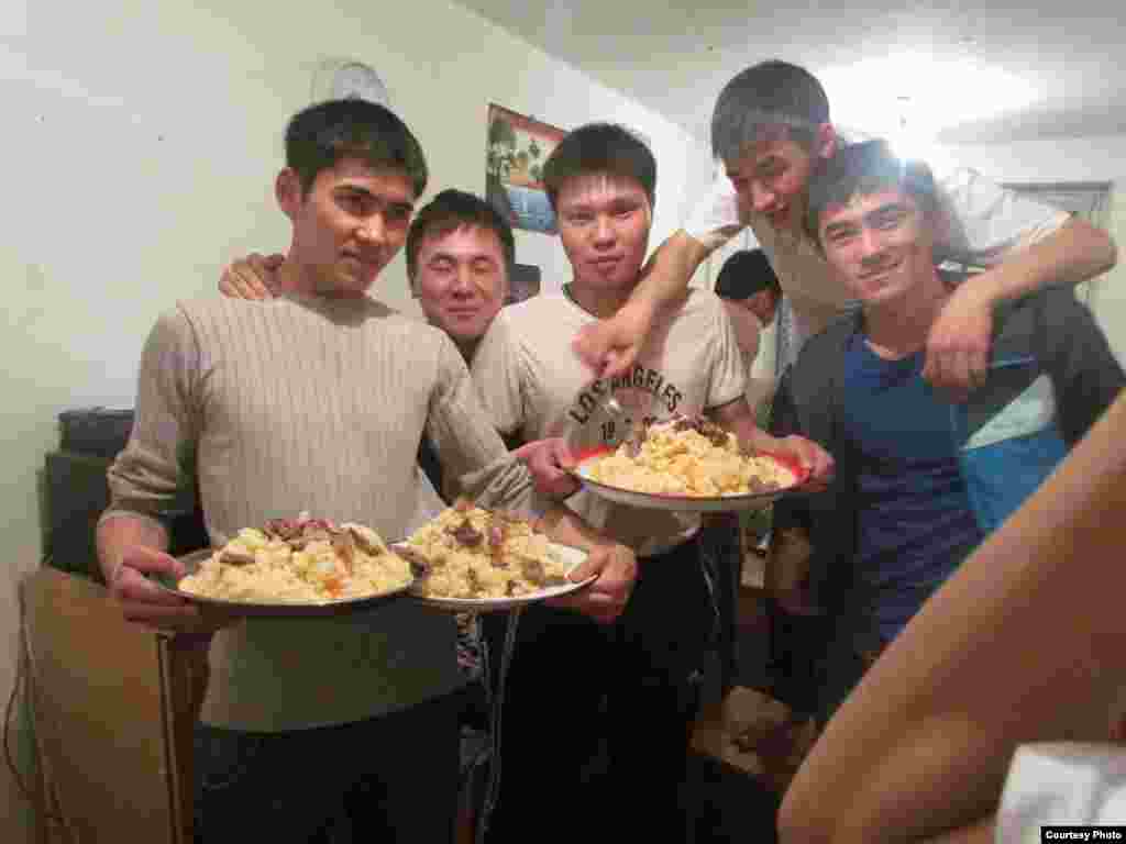 Роскошный студенческий ужин