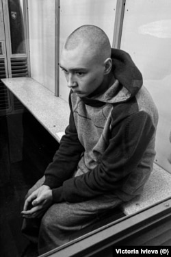 Российский военнослужащий Вадим Шишимарин, осужденный в Украине за военные преступления, 13 мая 2022 г.