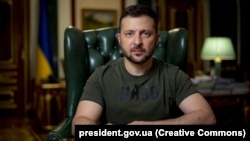 ولودیمیر زلنسکی رئیس جمهور اوکراین