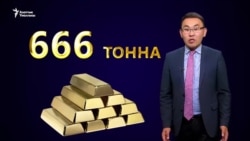 Кыргызстандын 666 тонна алтыны