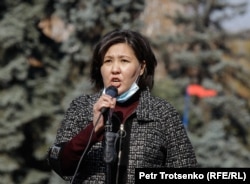 Экономист Айман Турсынкан.