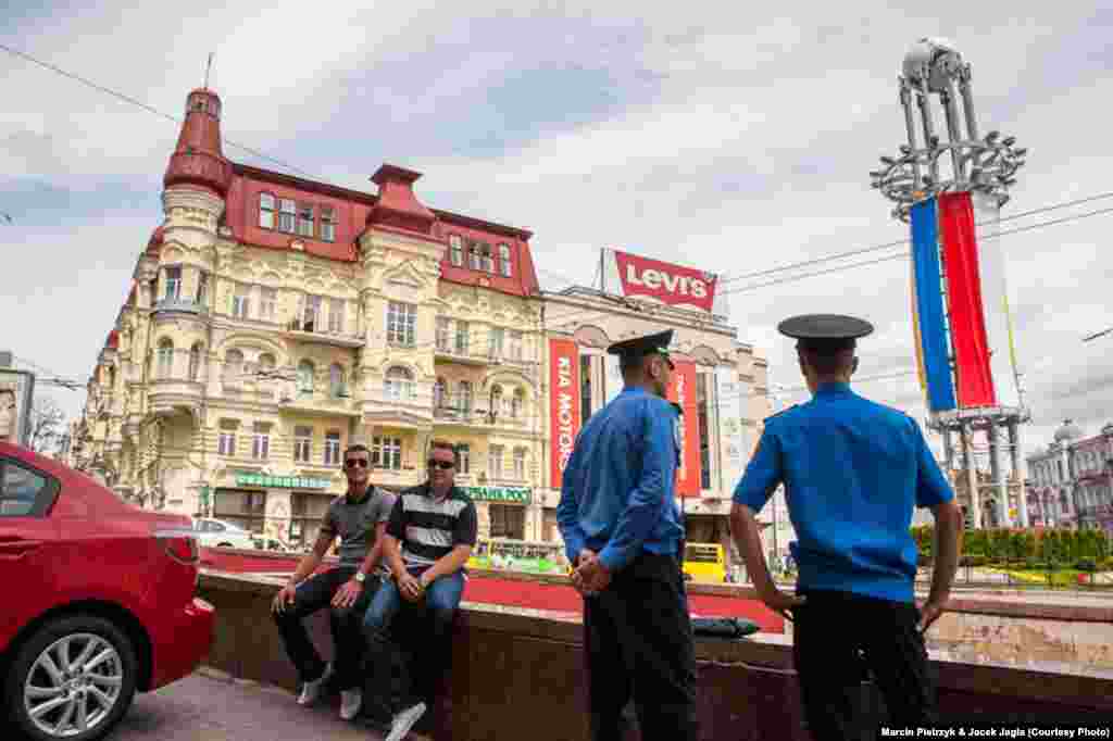 Aside from a few speeding tickets, the friends said they didn't have any problems during their visit.