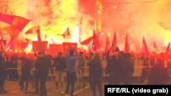 Антивладини протести во Белград