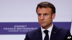 امانوئل مکرون رئیس جمهور فرانسه