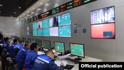 На ТЭЦ Бишкека.