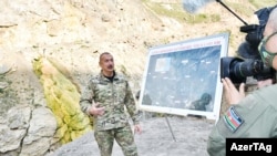 Ադրբեջանի նախագահ Իլհամ Ալիևը Լաչինում, 16-ը օգոստոսի, 2021թ․