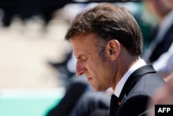 Președintele francez Emmanuel Macron.