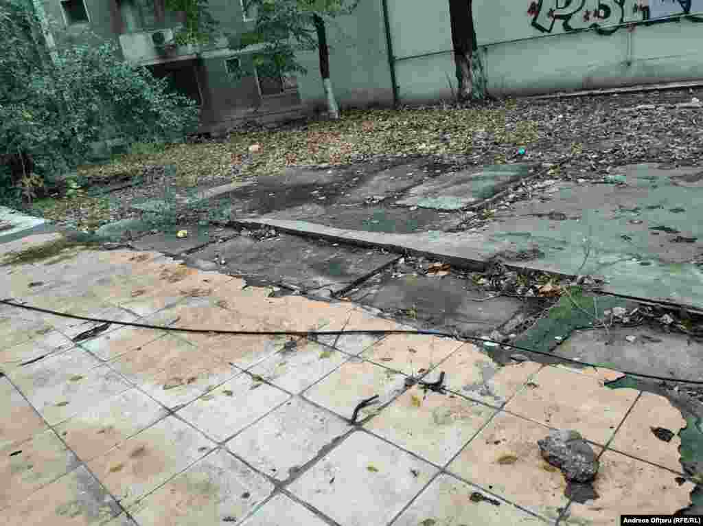 Spațiu din apropierea Hanului lui Manuc - Centrul vechi al Capitalei.