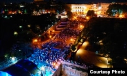 Концерт фестиваля Odessa Classics на Потемкинской лестнице. Одесса, август 2020 г.