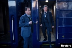 Держсекретар США Ентоні Блінкен прибув до Києва потягом. 14 травня 2024 року