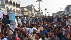 ډېره اسماعیل خان کې د پښتون ژغورنې غورځنګ احتجاجي مظاهره