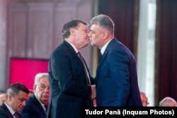 Marcel Ciolacu și Crin Antonescu, doi tovarăși de drum spre prezidențiale.