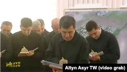 Заседание кабинета министров Туркменистана, январь, 2019