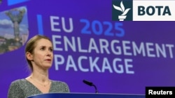 Kryediplomatja e Bashkimit Evropian, Kaja Kallas.