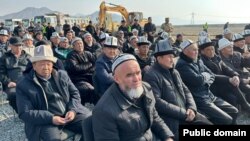 Достук айылынын эли Чет-Булак жерлигинде. 14-март, 2025-жыл.